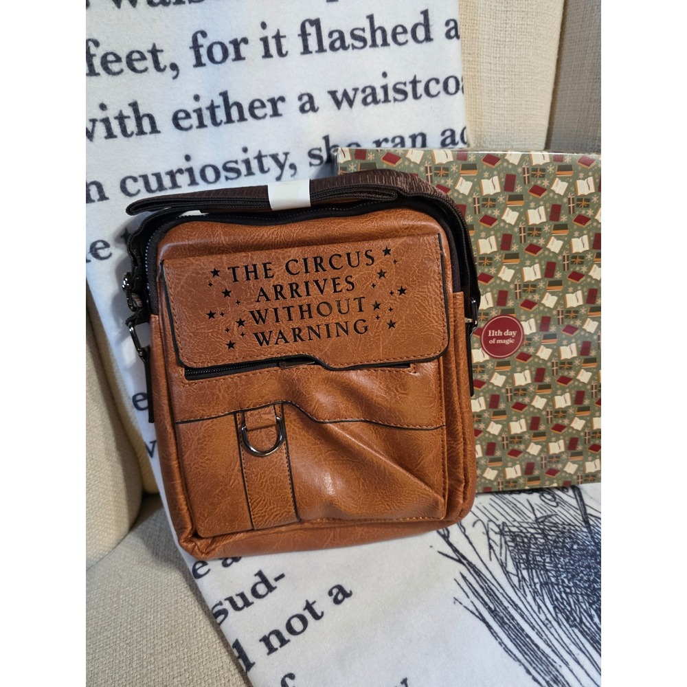 OwlCrate The Night Circus Leather Crossbody Bag by @HeyAtlasCreative New